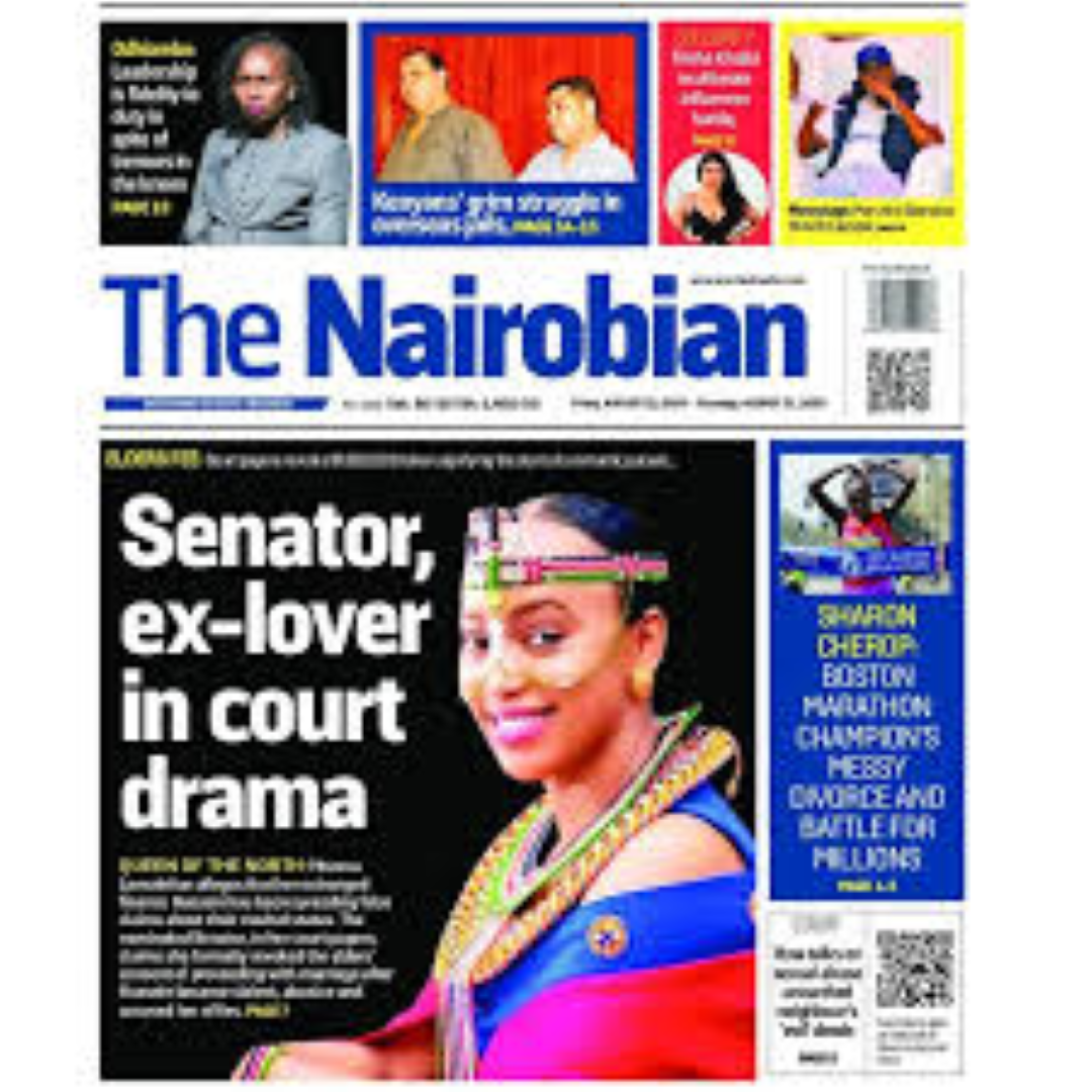 THE NAIROBIAN NEWSPAPER